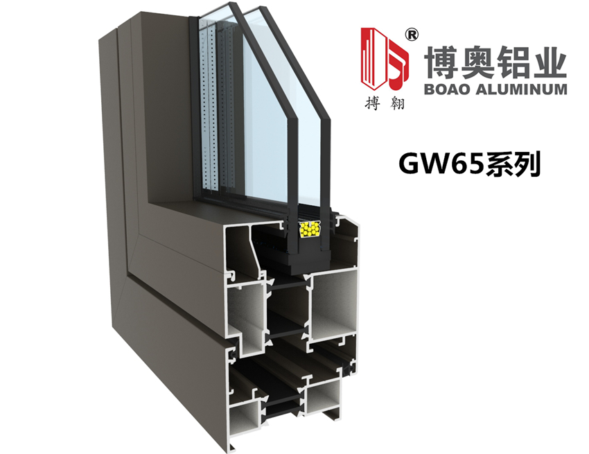 GW65隔熱外開窗